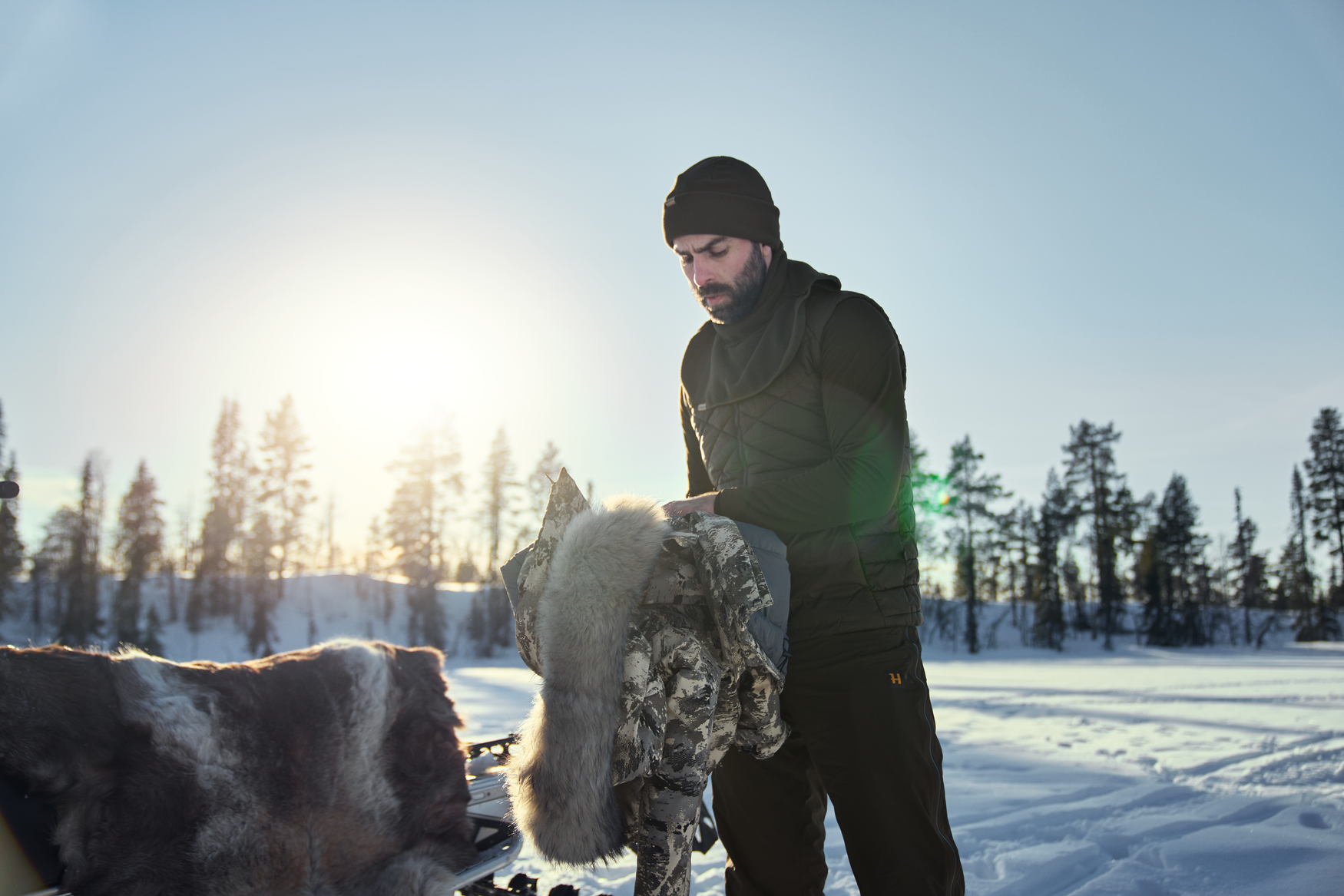 Guler Trygve din fleece