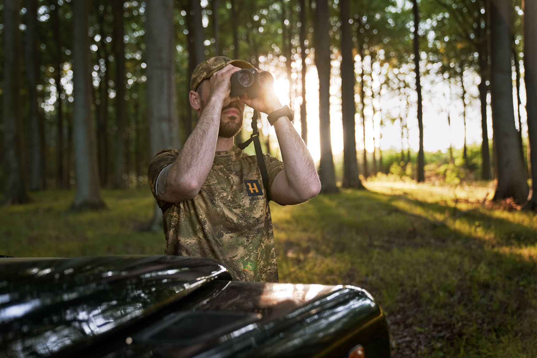 Tricou camuflaj Deer Stalker Camo