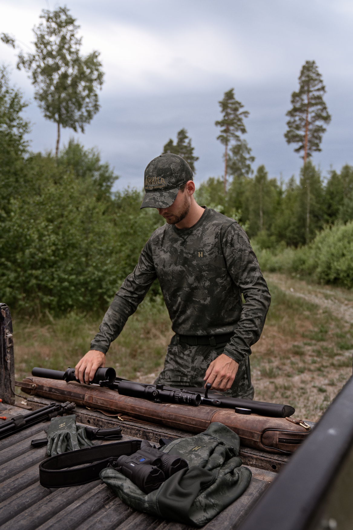 Tricou camuflaj Härkila NOCTYX