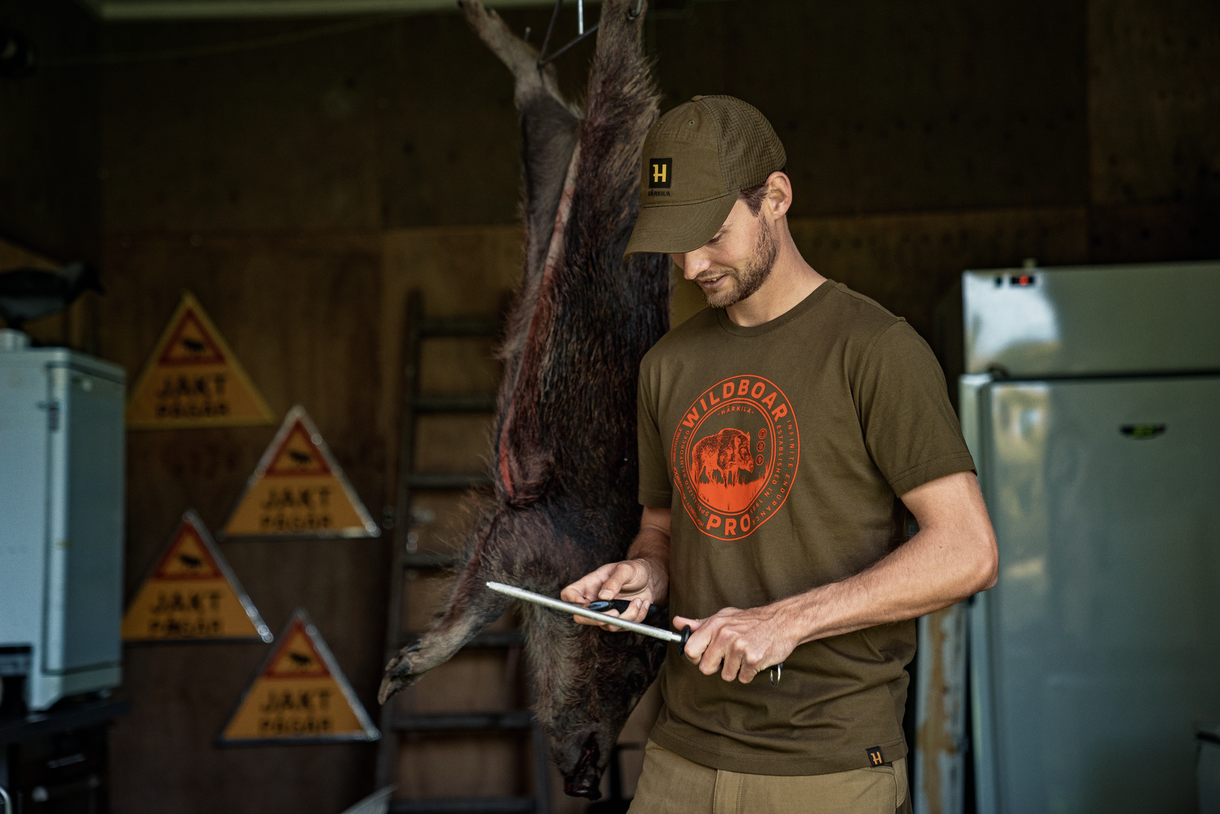 Tricou Härkila cu logo mare