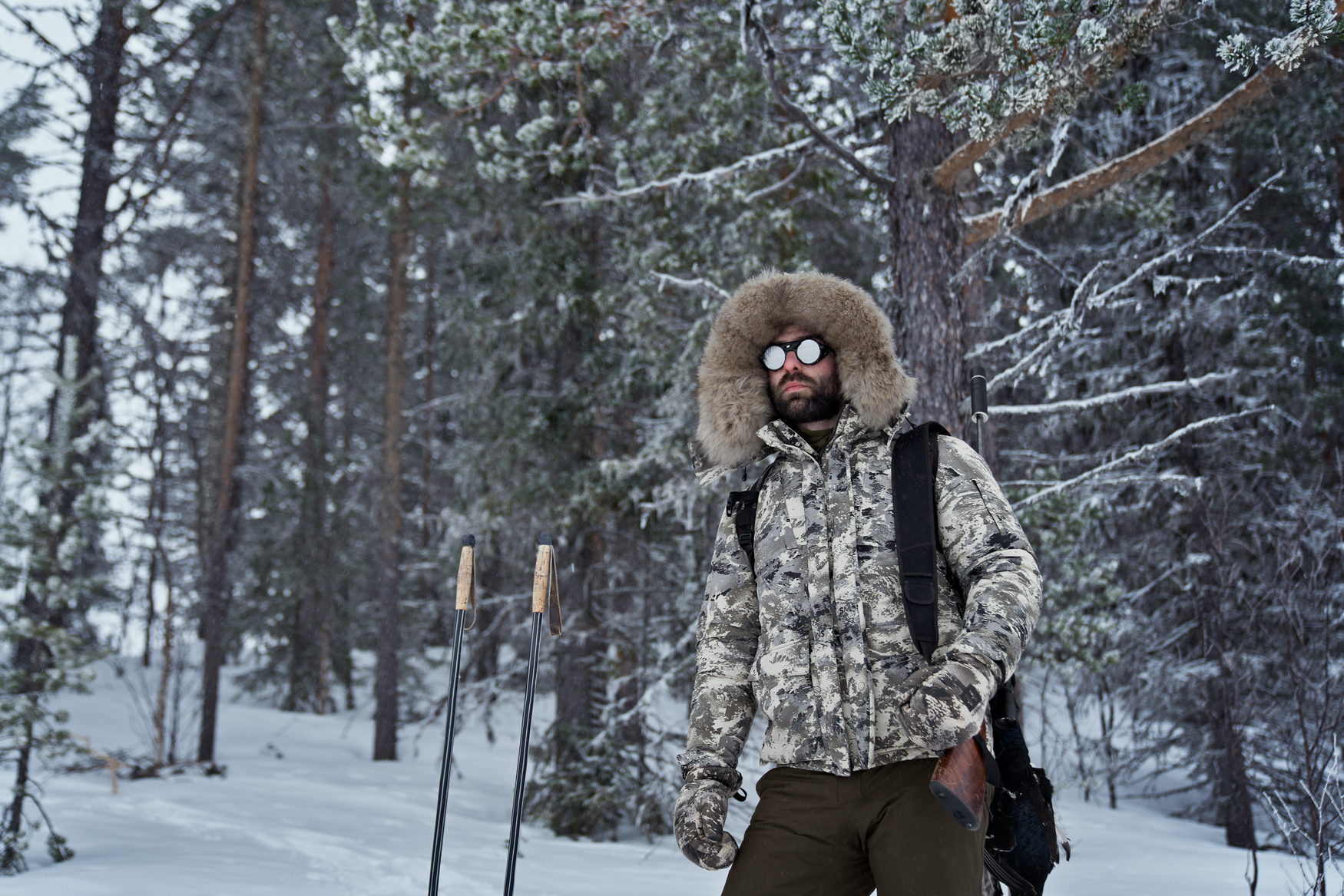 Harkila One Camo HWS Down Jacket