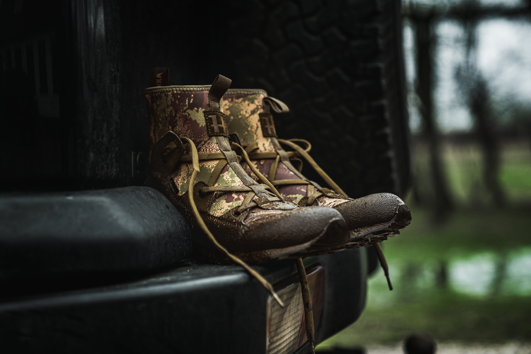 Cizme camuflaj Gore-Tex Härkila