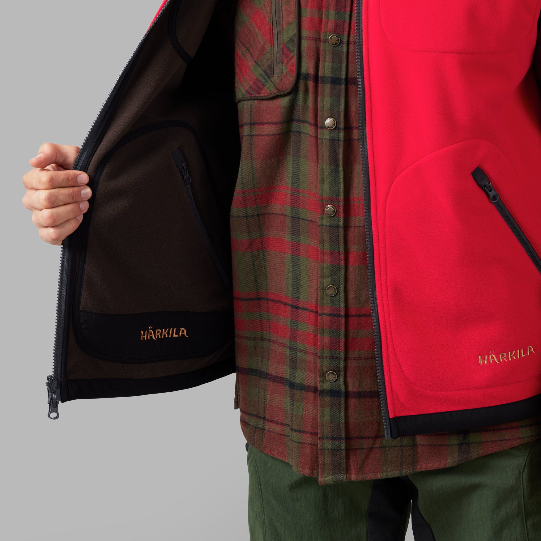 Vesta fleece reversibila Kamko