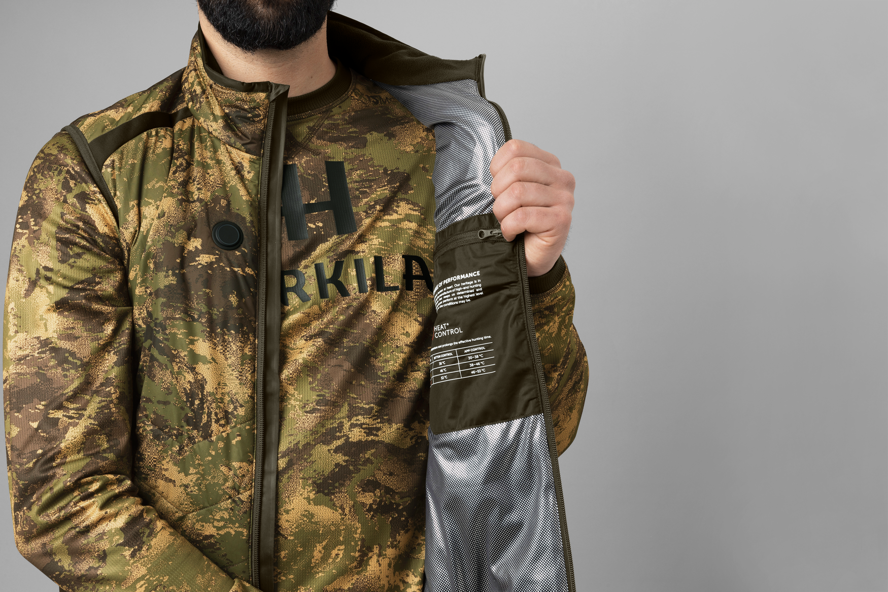 Vesta incalzita Härkila Heat camo