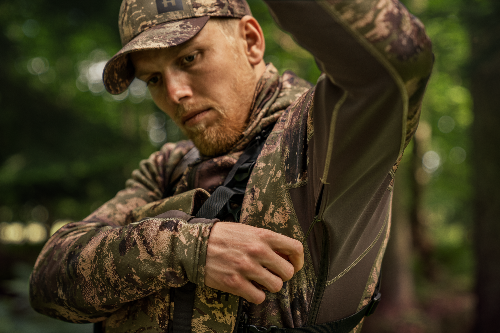 Hanorac fleece camuflaj Deer Stalker
