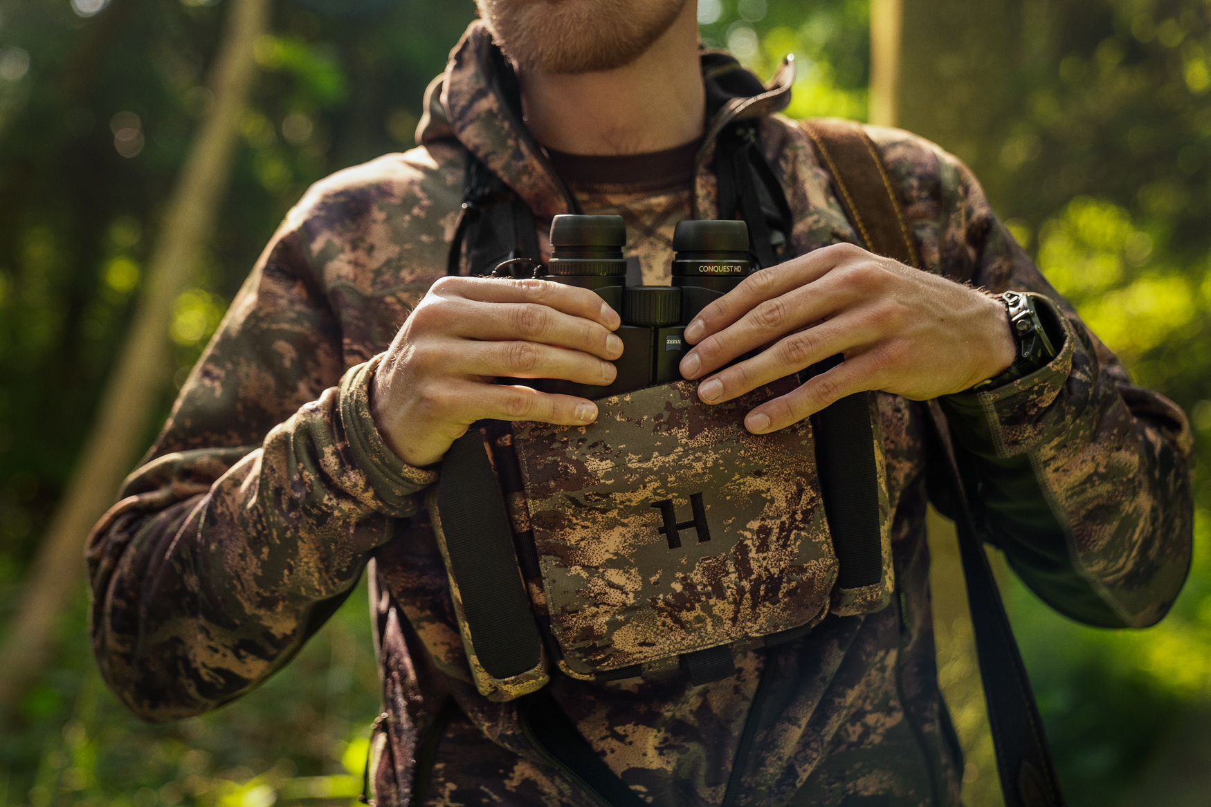 Ham camuflaj Deer Stalker pentru binoclu